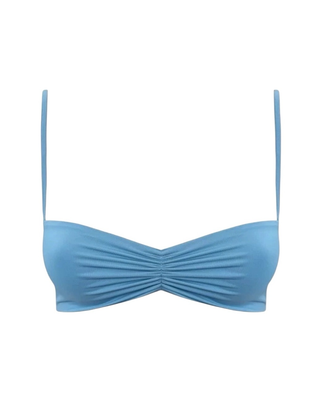 NWT Slate Swim Lagos Bikini Top In Olympic Blue